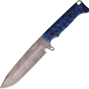 Cuchillo Dawson Knives Valor Fixed Blade Black/Blue 7.65454E+11