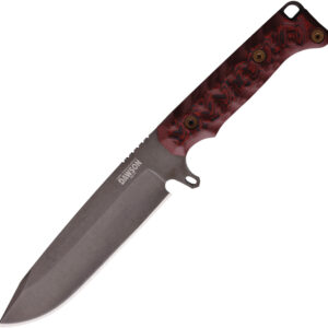 Cuchillo Dawson Knives Valor Fixed Blade Black/Red 7.65454E+11