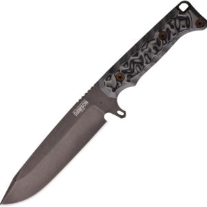 Cuchillo Dawson Knives Valor Fixed Blade Black/Gray 7.65454E+11