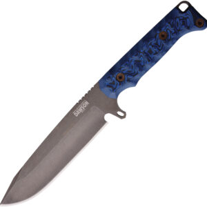 Cuchillo Dawson Knives Valor Fixed Blade Black/Blue 7.65454E+11