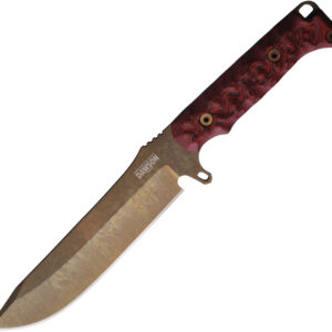 Cuchillo Dawson Knives Reaper Fixed Blade Blk/Red 7.65464E+11