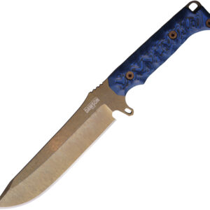 Cuchillo Dawson Knives Reaper Fixed Blade Blk/Blue 7.65464E+11