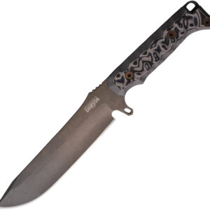 Cuchillo Dawson Knives Reaper Fixed Blade Black/Gray 7.65454E+11
