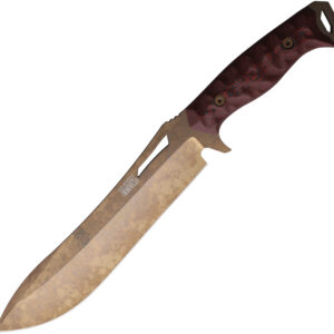 Cuchillo Dawson Knives Archangel Fixed Blade Blk/Red 7.4226E+11