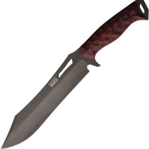 Cuchillo Dawson Knives Dominion Fixed Blade Blk/Red 7.4226E+11