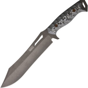 Cuchillo Dawson Knives Dominion Fixed Blade Blk/Wht 7.4226E+11