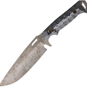 Cuchillo Dawson Knives Summit Fixed Blade Blk/Wht 7.4226E+11