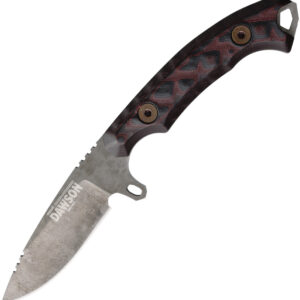 Cuchillo Dawson Knives Companion Fixed Blade Red 701220948720