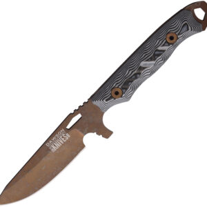 Cuchillo Dawson Knives Outcast Fixed Blade Blk/Wht 7.01221E+11