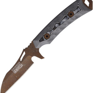 Cuchillo Dawson Knives Revelation Fixed Blade Blk/Wht 7.01221E+11