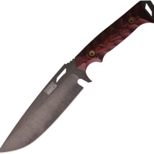 Cuchillo Dawson Knives Summit Fixed Blade Red/Blk 7.66163E+11