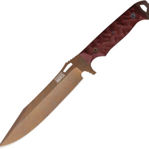 Cuchillo Dawson Knives Marauder XL Red Black G10 7.42761E+11
