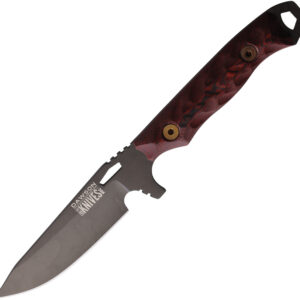 Cuchillo Dawson Knives Outcast Fixed Blade Blk/Red 7.42761E+11