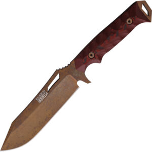 Cuchillo Dawson Knives Shepherd XL Fixed Blade Red 7.42761E+11