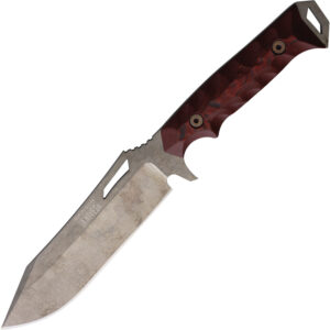 Cuchillo Dawson Knives Shepherd XL Fixed Blade Red 7.42761E+11