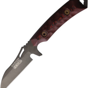 Cuchillo Dawson Knives Revelation Fixed Blade Blk/Red 7.42761E+11