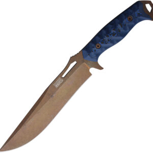 Cuchillo Dawson Knives Seraphim CP Fixed Blade Blue 7.42761E+11