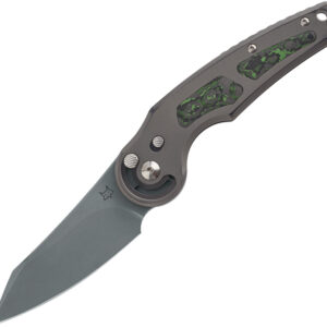 Navaja Fox Jupiter Radius Lock Gry/Grn Fx-555 Ticf