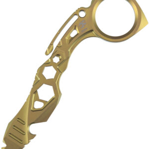 Navaja Kansept Knives Prymate Edc Tool Gold G008A8