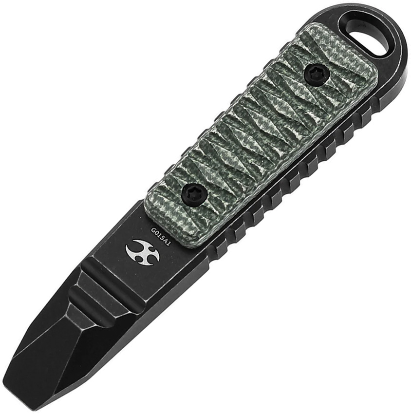 Navaja Kansept Knives Kursor Pry Bar Grn Mic G015A1