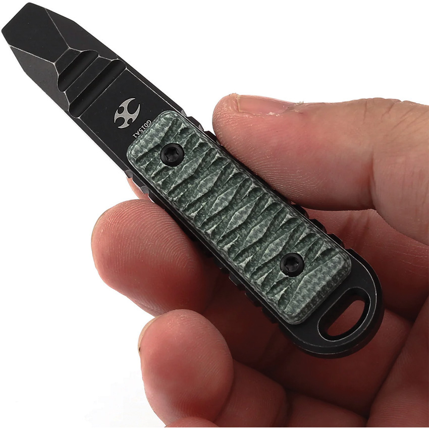Navaja Kansept Knives Kursor Pry Bar Grn Mic G015A1 - Image 3