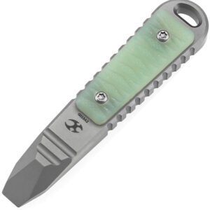 Navaja Kansept Knives Kursor Pry Bar Jade G10 G015A2