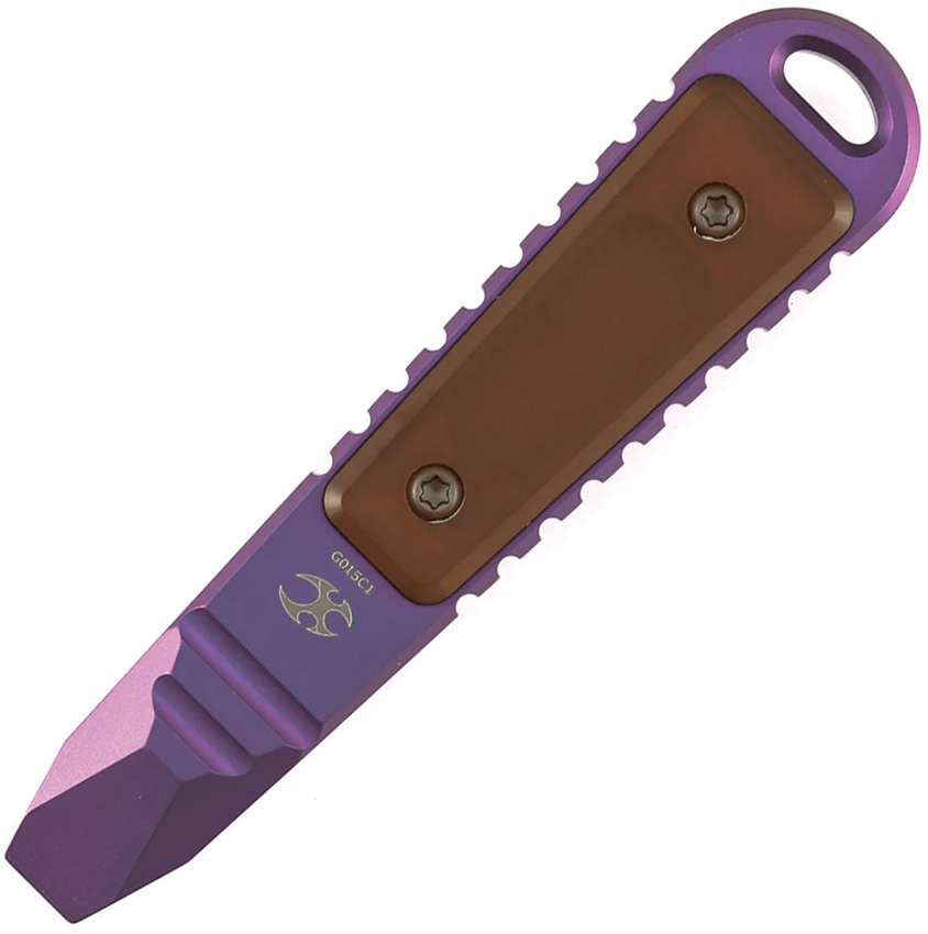 Navaja Kansept Knives Kursor Pry Bar Purple Pei G015C1