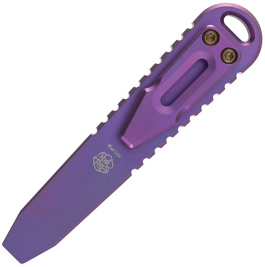 Navaja Kansept Knives Kursor Pry Bar Purple Pei G015C1 - Image 2