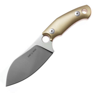 Navaja Giant Mouse GMF1-XL Fixed Blade Brass 8.10065E+11