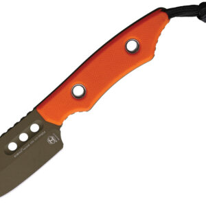 Cuchillo Heretic Knives Kobold Bowie Fixed Blade H065-18A-Og-G10