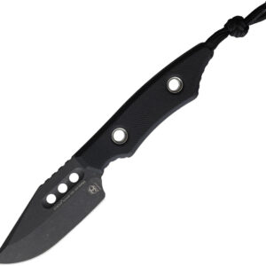 Cuchillo Heretic Knives Kobold Bowie Battleworn Black H065-8A-Blk-G10