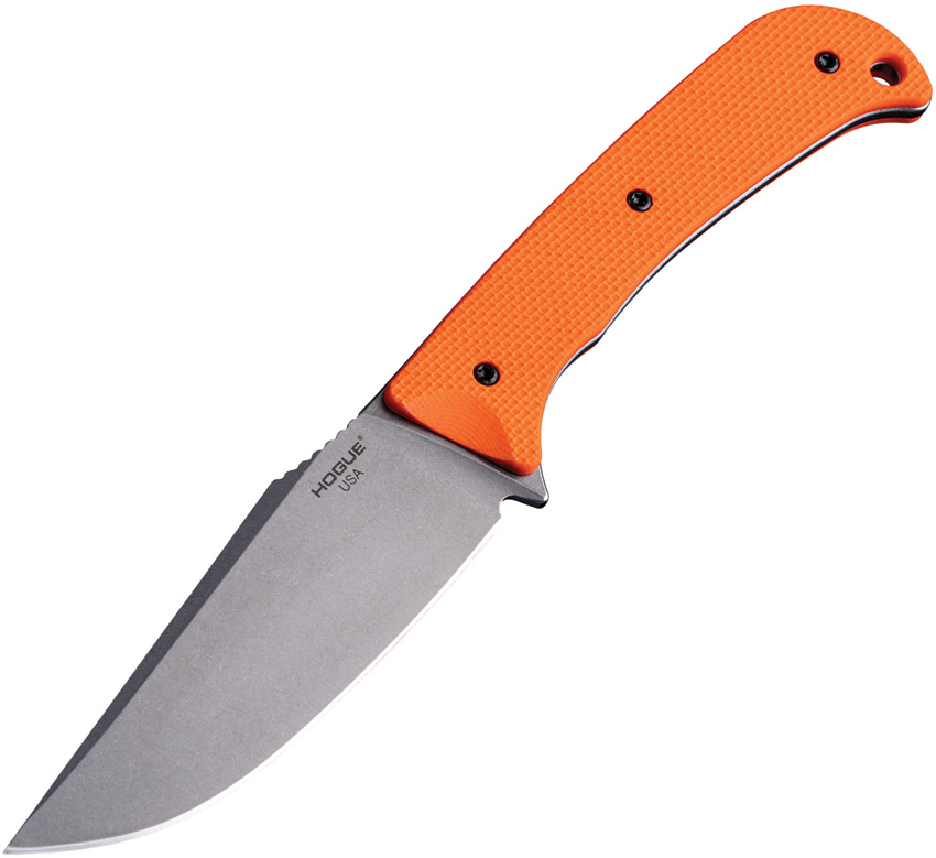 Navaja Hogue Extrak Xl Fixed Blade Orange 35850