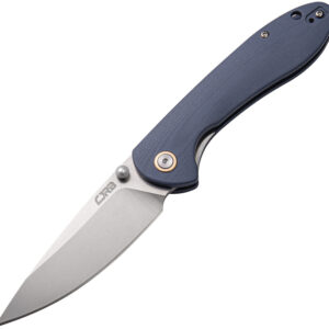 Navaja CJRB Feldspar Linerlock Blue-Gray J1912-Gyc