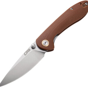 Navaja CJRB Small Feldspar Linerlock Brown J1912S-Bnc
