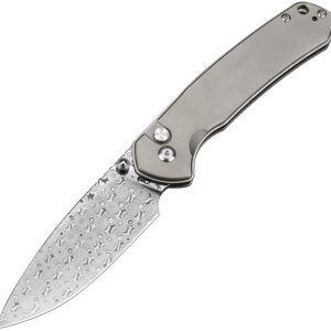 Navaja CJRB Pyrite Button Lock Damascus J1925L-Tdm