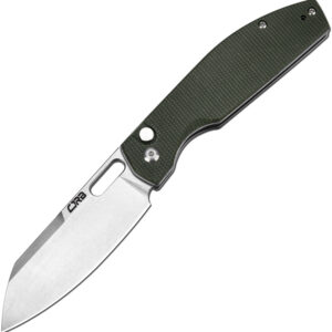 Navaja CJRB Ekko Button Lock Green J1929B-Mgn