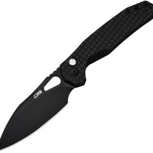 Navaja CJRB Frack Button Lock Black J1931-Bfst