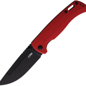 Navaja CJRB Resource Linerlock Red G10 J1932-Bre
