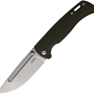 Navaja CJRB Resource Linerlock Green G10 J1932-Gn