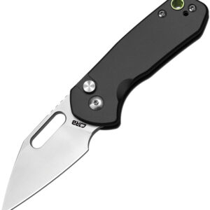 Navaja CJRB Mini Pyrite Button Lock Black J1933-Bk