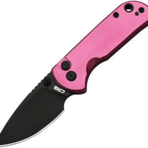 Navaja CJRB Mica Button Lock Pink J1934-Bpk