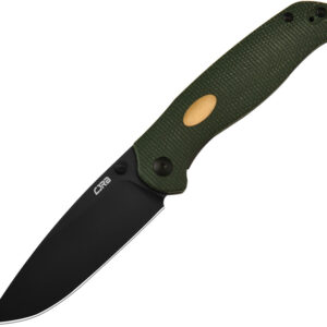 Navaja CJRB Aes Linerlock Green Micarta J1938-Bmgn