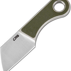 Navaja CJRB Chip Fixed Blade Green G10 J1939-Gn
