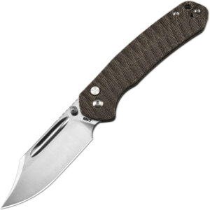 Navaja CJRB Bowie Pyrite Button Lock Od J1942-Odg