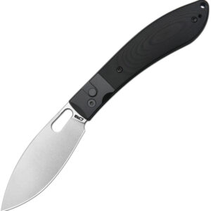 Navaja CJRB Sasaya Button Lock Black G10 J1959-Bk