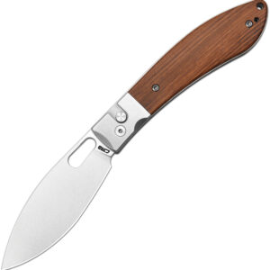 Navaja CJRB Sasaya Button Lock Wood J1959-Wd