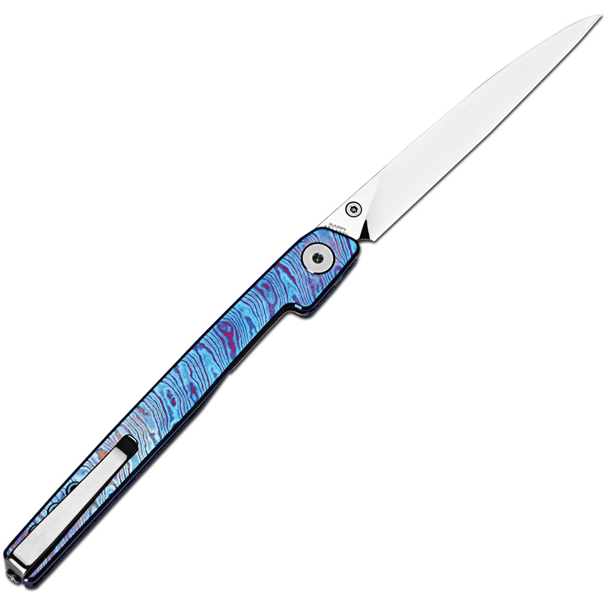 Navaja CJRB Lanky Linerlock Timascus J1965G-Tdb - Image 2