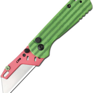 Navaja CJRB Boxer Button Lock Melon G10 J1967-Wm