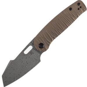 Navaja Kansept Knives Orlok Nested Linerlock Bronze K2111A7