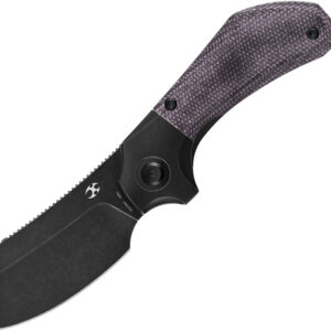 Navaja Kansept Knives Pluto Bolster Lock Purple Mic K3129A2